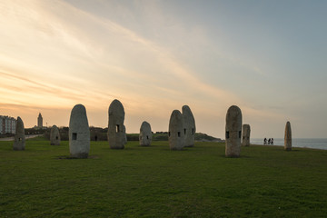 Paseo de los Menhires, A Coruña