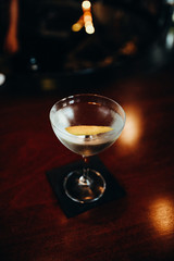Drink Cocktail Cognac in bar 