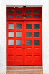 Obraz premium Maison Coloniale Porte