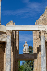 Fototapeta premium Classic Roman amphitheater located in Merida (Spain)