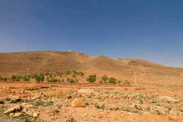 Naklejka na ściany i meble Altopiano del Souss (Marocco, Regione di Souss-Massa-Draâ)