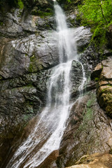 Fototapeta na wymiar Makhuntseti waterfall near Batumi in Adjara region, Georgia