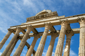 Roman temple to Diana in Merida (Spain)