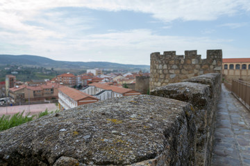Walls of the city of Plasencia (spain)