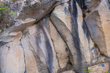 Stone flower is a landmark on the island of Tenerife. Las Cañadas del Teide. Canary Islands..Spain