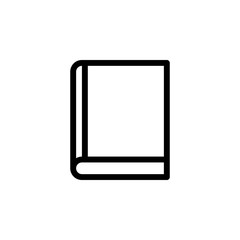 Book icon vector. Book vector design. sign design. flat style. Vector EPS 10