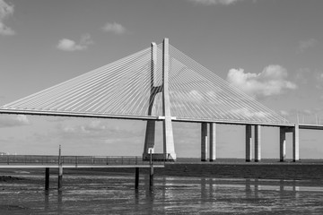 Vasco da Gama Bridge in Lisbon