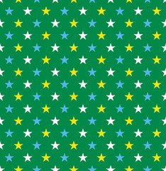 Seamless star wrapping paper pattern. Star pattern background.