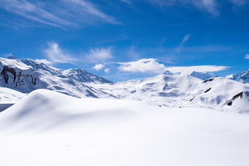 Naklejka premium Landscape view of mountain