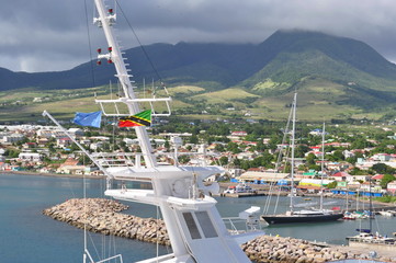 A View of Basseterre, St. Kitts