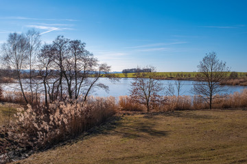 Obraz na płótnie Canvas Landschaft im Dreba-Plothener Teichgebiet