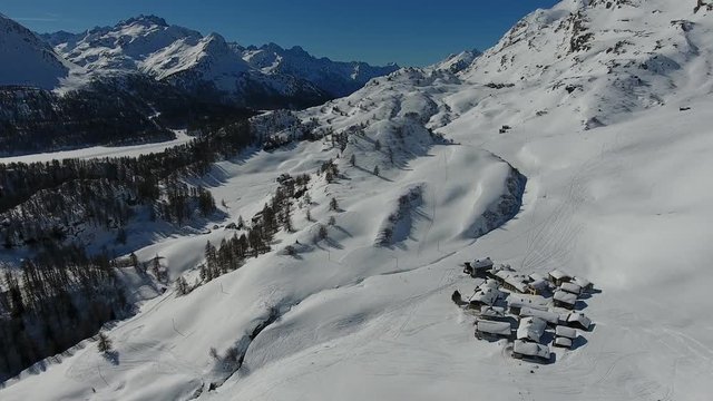 village in winter wonderland - Switzerland 