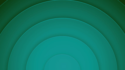 Background with circles in a paper style. With a variety of colors.