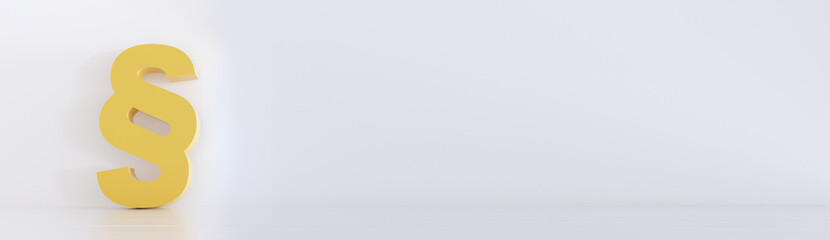 Symbol of Law and Justice - Paragraph / section sign