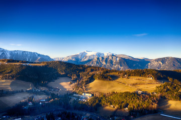 Schneeberg in Niederösterreich, Austria