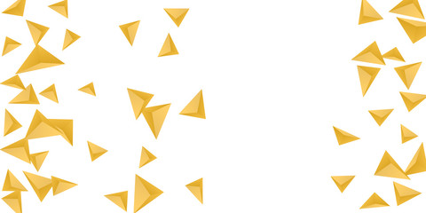 Triangle background. Abstract composition of triangular crystals.