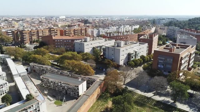 Gava. Barcelona. Spain. Aerial video by Drone