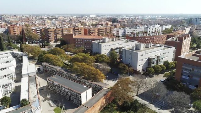 Gava. Barcelona. Spain. Aerial video by Drone