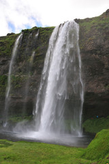 Island; Iceland; Seljalandsfoss; Wasserfall