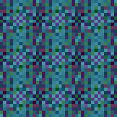 Seamless pattern background from a variety of multicolored squares.