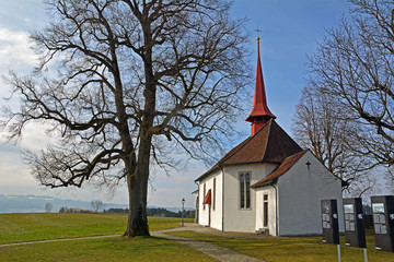 Fototapeta na wymiar Sempach, Schlachtkapelle