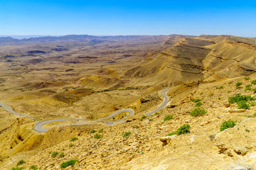 Landscape of HaMakhtesh HaGadol
