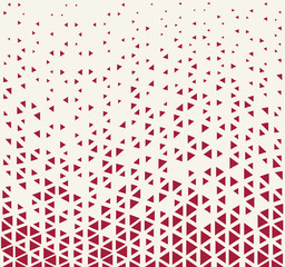 Abstract geometric hipster fashion design print triangle pattern