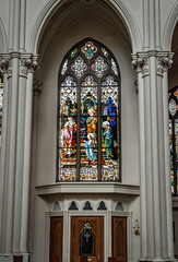 Cathedral Basilica of the Immaculate Conception - Denver, Colorado _window over confessional
