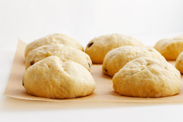 fragrant hot cross buns for the Easter table