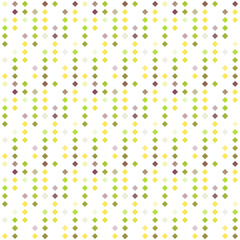 Abstract seamless pattern background with multicolored various rhombuses.