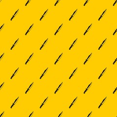 Dagger pattern seamless vector repeat geometric yellow for any design