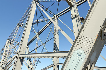 Fototapeta na wymiar Bridge frame