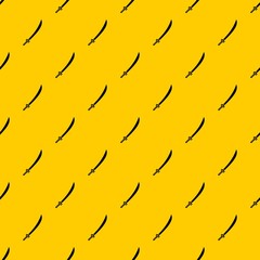 Katana pattern seamless vector repeat geometric yellow for any design