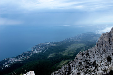Fototapeta na wymiar Mount Ai-Petri. Crimean journey.