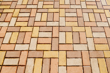 Fototapeta premium Mosaic granite pavement background