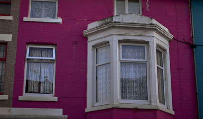 Fototapeta na wymiar Typical English houses