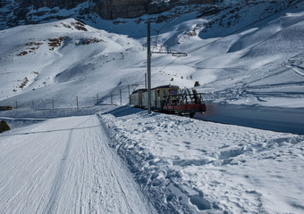 Zug in der Jungfrau Region