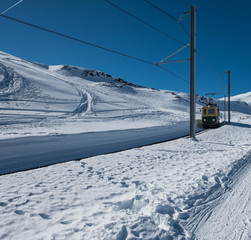 Zug in der Jungfrau Region