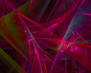 abstract digital fractal, beautiful design