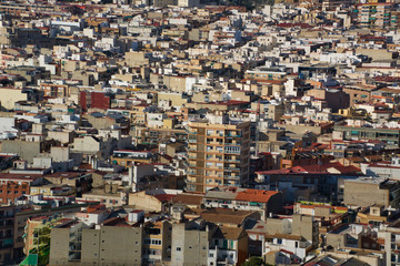 Vista aerial de Alicante