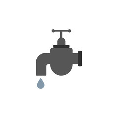 faucet, tap, labor, water icon. Element of color construction icon. Premium quality graphic design icon. Signs and symbols collection icon for websites, web design, mobile app