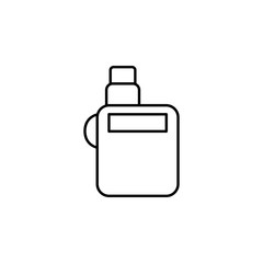 electronic cigarette, smoke, technology, steam icon. Element of quit smoking for mobile concept and web apps icon. Thin line icon for website design and development