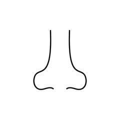 nose, plastic surgery icon. Element of plastic surgery for mobile concept and web apps icon. Thin line icon for website design and development, app development
