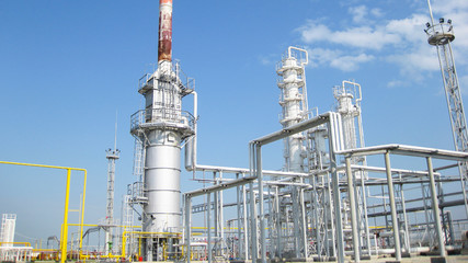 The oil refinery