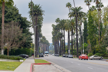 Obraz premium Streets of Beverly Hills, California