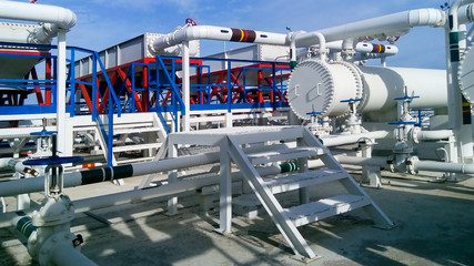 The oil refinery