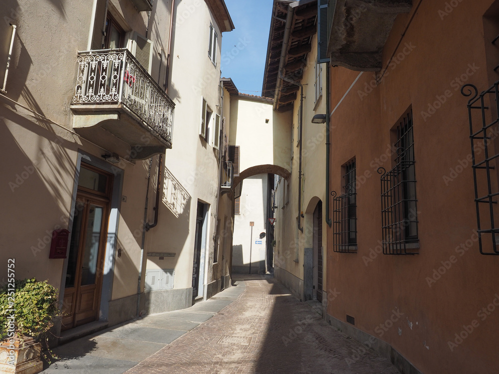 Poster View of the city of Alba