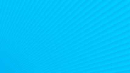 Abstract background of gradient rays in light blue colors