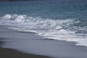 Background material of the beach waves