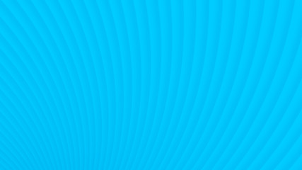 Abstract background of gradient curves in light blue colors
